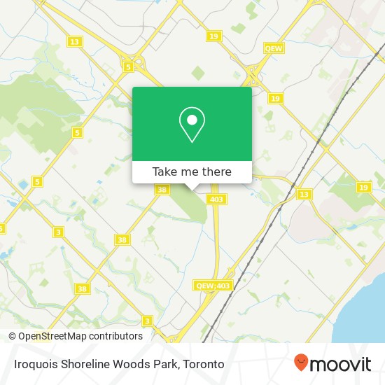 Iroquois Shoreline Woods Park plan