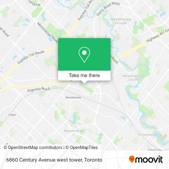 6860 Century Avenue west tower map