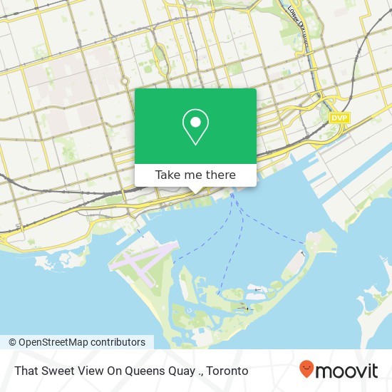 That Sweet View On Queens Quay . map