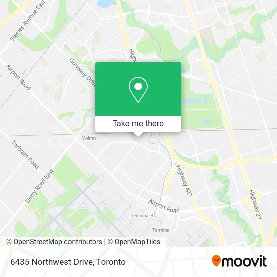 6435 Northwest Drive map