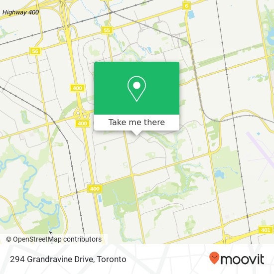 294 Grandravine Drive map