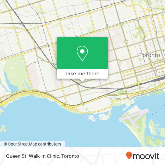 Queen St. Walk-In Clinic plan