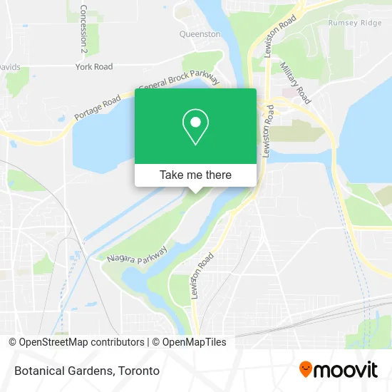 Botanical Gardens map