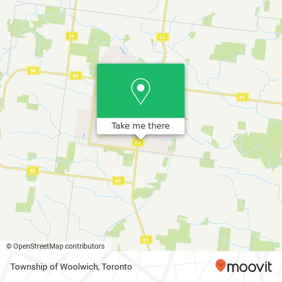 Township of Woolwich map