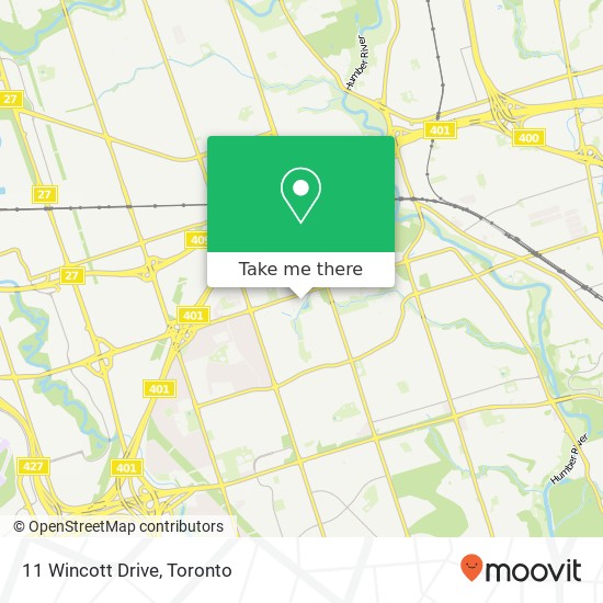 11 Wincott Drive map