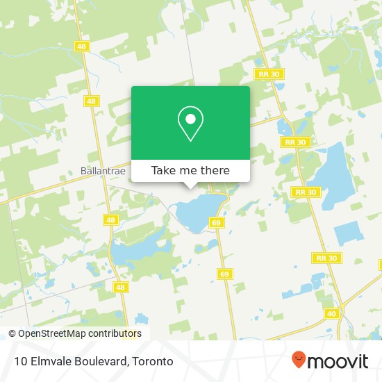 10 Elmvale Boulevard map