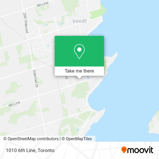 1010 6th Line map