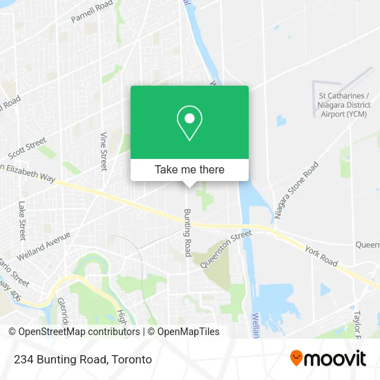 234 Bunting Road map