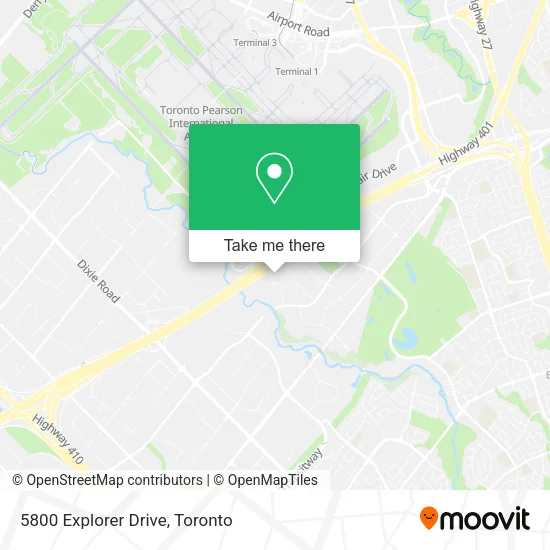 5800 Explorer Drive map