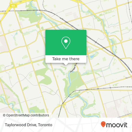 Taylorwood Drive map