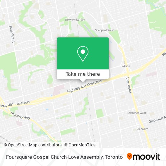 Foursquare Gospel Church-Love Assembly map