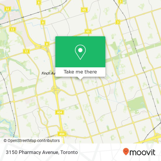 3150 Pharmacy Avenue map