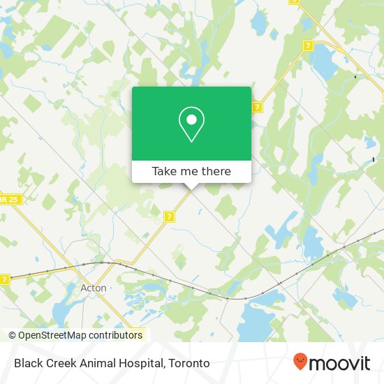 Black Creek Animal Hospital map