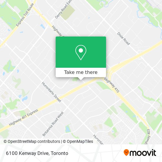 6100 Kenway Drive map
