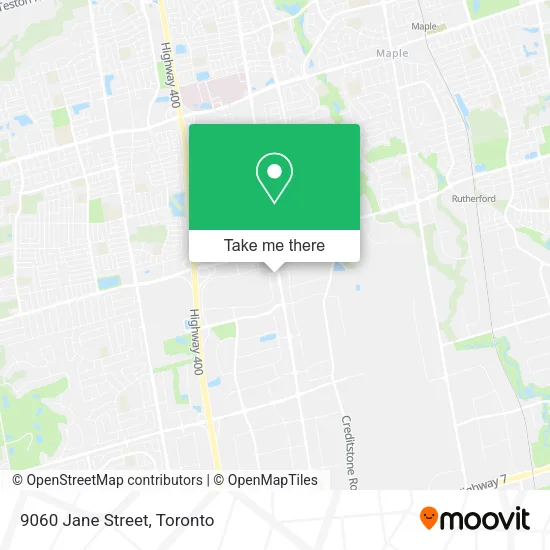 9060 Jane Street map
