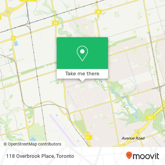 118 Overbrook Place map