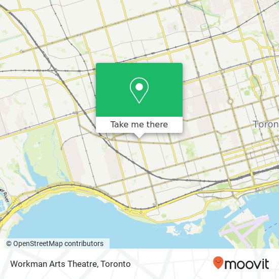 Workman Arts Theatre map