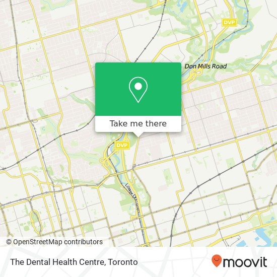 The Dental Health Centre map