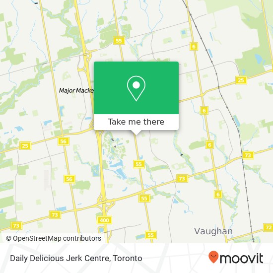 Daily Delicious Jerk Centre map