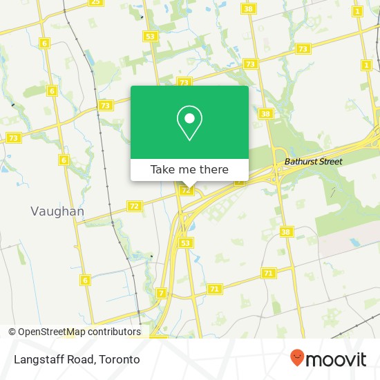 Langstaff Road map