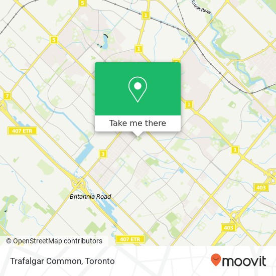 Trafalgar Common plan