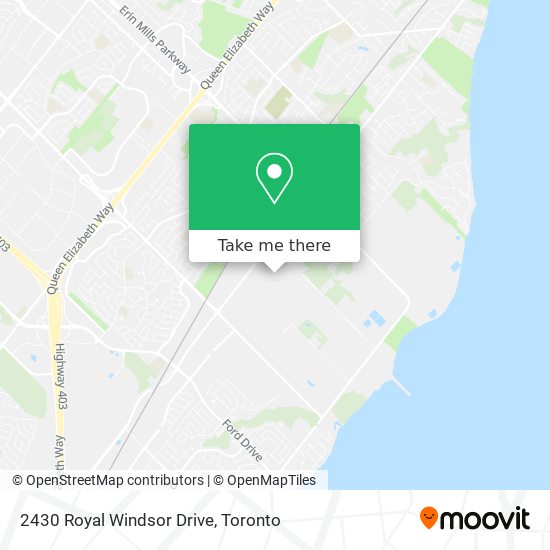 2430 Royal Windsor Drive map