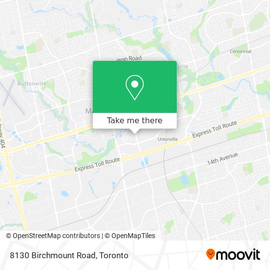 8130 Birchmount Road map