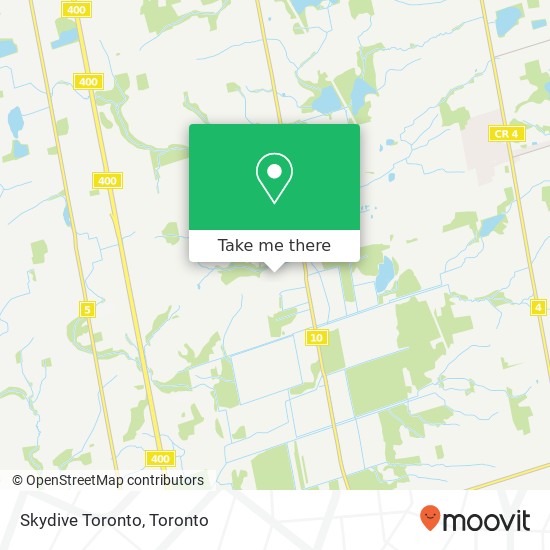 Skydive Toronto plan