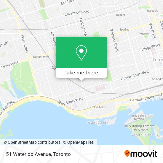 51 Waterloo Avenue map