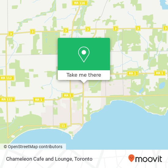 Chameleon Cafe and Lounge, 238 Ridge Rd N Fort Erie, ON L0S plan