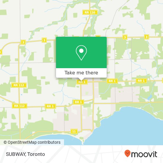 SUBWAY, 3860 Dominion Rd Fort Erie, ON L0S map