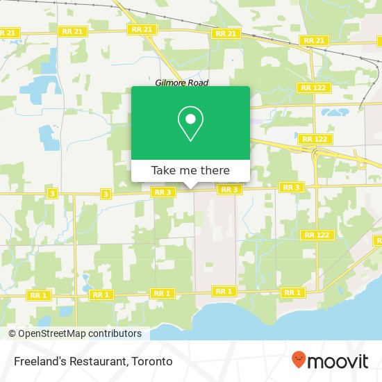 Freeland's Restaurant, 1485 Garrison Rd Fort Erie, ON L2A map