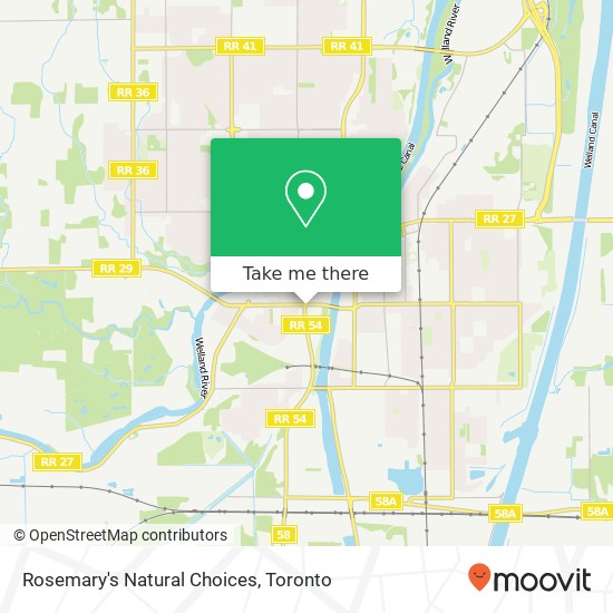 Rosemary's Natural Choices, 95 Lincoln St W Welland, ON L3C 7C3 plan