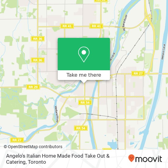 Angelo's Italian Home Made Food Take Out & Catering, 190 Maple Ave Welland, ON L3C 5G5 map