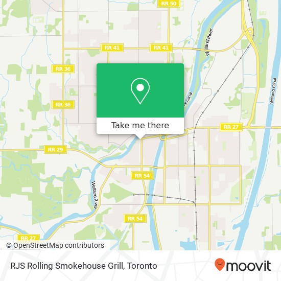 RJS Rolling Smokehouse Grill, 2 Riverside Dr Welland, ON L3C 5C7 map