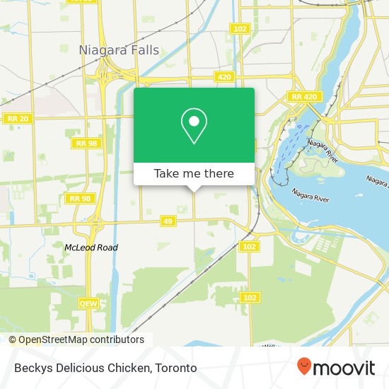 Beckys Delicious Chicken, 6876 Drummond Rd Niagara Falls, ON L2G 4P3 map