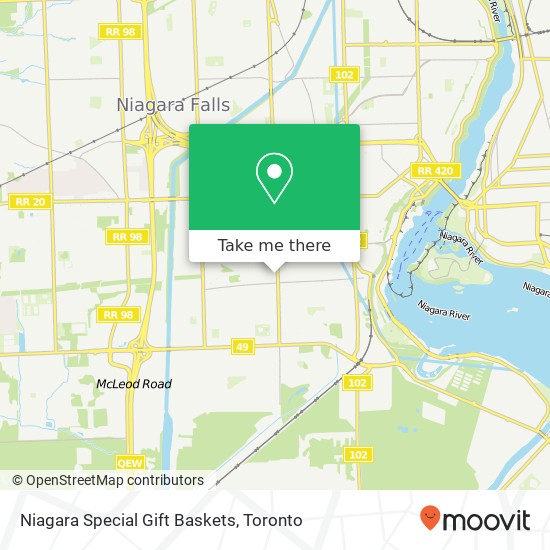 Niagara Special Gift Baskets, 6585 Drummond Rd Niagara Falls, ON L2G 4N4 plan