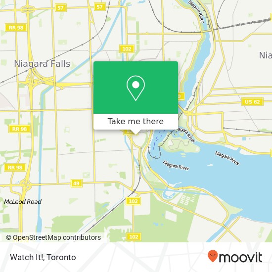 Watch It!, 6380 Fallsview Blvd Niagara Falls, ON L2G map