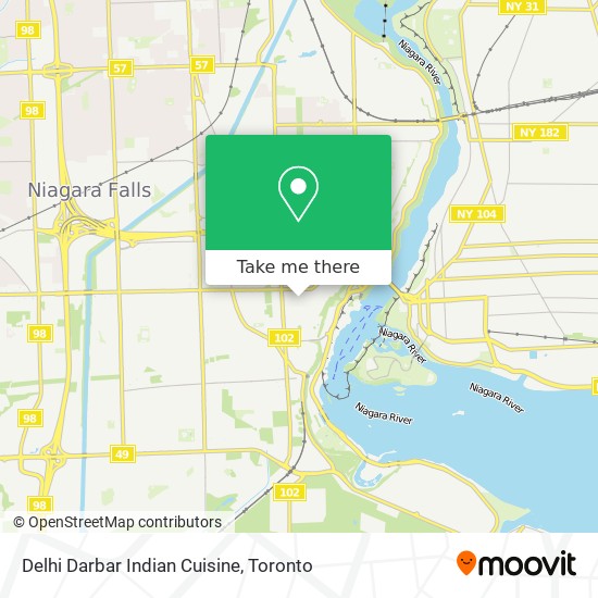 Delhi Darbar Indian Cuisine plan