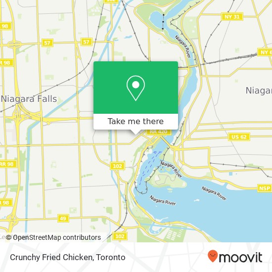 Crunchy Fried Chicken, 5815 Victoria Ave Niagara Falls, ON L2G 3L6 map
