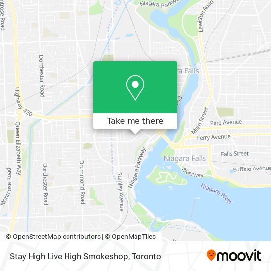 Stay High Live High Smokeshop map