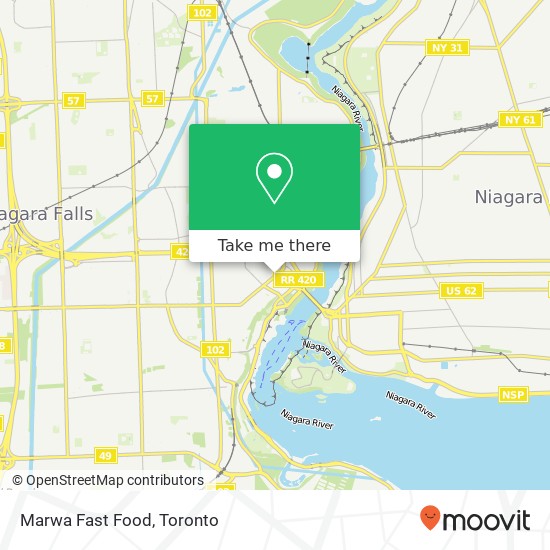 Marwa Fast Food, 5629 Victoria Ave Niagara Falls, ON L2G 3L5 map