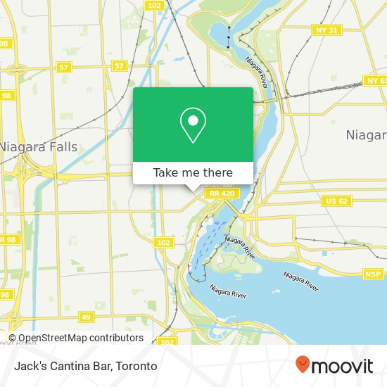 Jack's Cantina Bar, 5043 Centre St Niagara Falls, ON L2G map