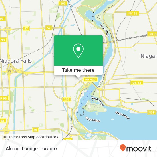 Alumni Lounge, 5061 Centre St Niagara Falls, ON L2G 3N8 map