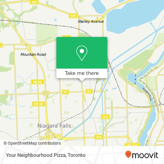 Your Neighbourhood Pizza plan