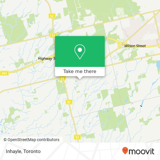 Inhayle, 1412 Sandhill Dr Hamilton, ON L9G 4V5 map