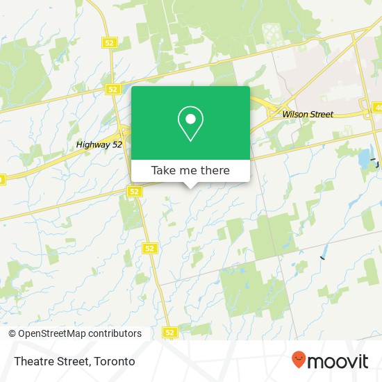 Theatre Street, 1370 Sandhill Dr Hamilton, ON L9G 4V5 map