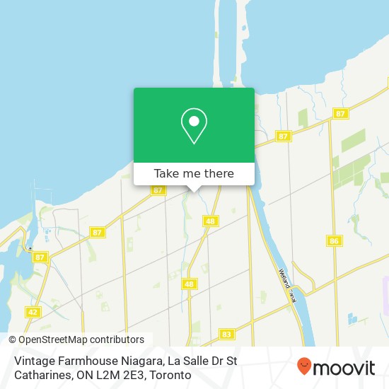 Vintage Farmhouse Niagara, La Salle Dr St Catharines, ON L2M 2E3 plan