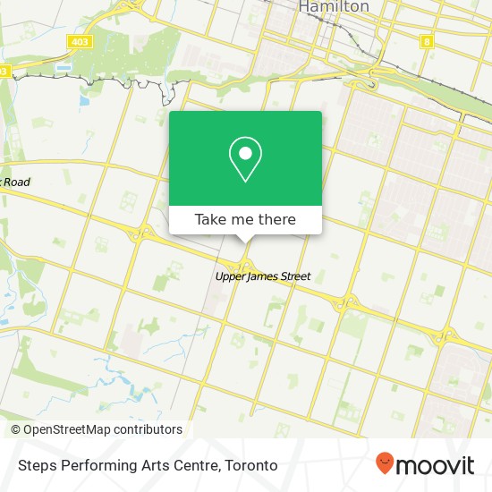 Steps Performing Arts Centre, 1030 Upper James St Hamilton, ON L9C 6X6 map