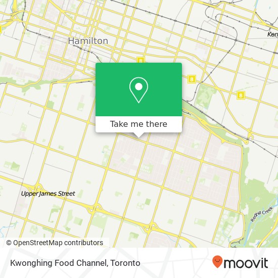 Kwonghing Food Channel, 653 Fennell Ave E Hamilton, ON L8V 1T9 plan